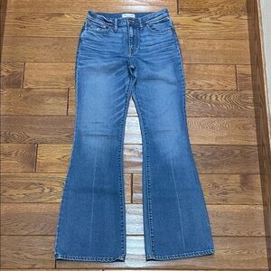 Madewell Women's Blue Flare Jeans